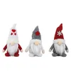 2022 Merry Christmas Decorations Santa Santa Santa Old Man Man مجهول الأوجه Gnome Plush Doll الحلي المصنوعة يدويًا Toy Toy Holiday Home Party Dec8900685