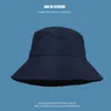 Brede rand hoeden 2021 Korea Fashion Classic Summer Fisherman Hat Black Khaki 4 Color Optionele damesemmer Sunhat Viskap Groothandel