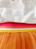 2021 Été bébé filles tutu robe mignon dessin animé enfant princesse anniversaire fête maille robes costumes enfants enfant enfant enfants vêtements