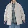 LEGIBLE Casual Oversize Winter Jacket Women Stand Collar Thick Teen Gril Female Coat Loose Parka's Autumn winter jacket 211013