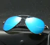 Fashion Pilots Polarized Sunglasses Men 60mm Classic Designer Sun Glasses Mirror Metal Frame UV400 Outdoor Mens Eyewear