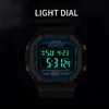 Smael Sports Watches LED الرياضة الرقمية الرجال الساعات للماء الرقمية ووتش 1801 ذكر ساعة relogios m G1022