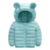 Casacos de bebê de inverno para bebês grossos veludo recém-nascido casacos meninas meninos com capuz jaquetas crianças outerwear 0-4 y bebê crianças snowsuit h0909