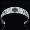 Luxus Queen Royal Stirnband Grün Kristall Tiara Strass Krone Braut Diadem Hochzeit Haarschmuck Schmuck Braut Kopfschmuck