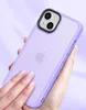 Premium-kwaliteit Frosted Mat Silky Skin Metal Key Telefoonhoesjes voor iPhone 13 12 Pro Max Mini Anti-FingerPrints