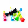 Colorido multi estilo tubulações de silicone pele de silicone bainha de proteção de vidro erva seca tabaco preroll roller rolamento cigarro titular fumar bocal dicas dhl