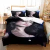 3D bedding sets Teen wolf theme 2 3 piece duvet cover with pillowcase children's adult bedroom quilt cover with pillowcase Si234e