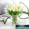 Ocelot Vivid Real Touch Искусственный тюльпан Красивые Свадебные Целесформы Искусственные Цветы Деликатные Украшения Дома Поддельные Цветы1
