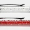 2 в 1 в 1 стилус с сенсорным ручками роскошные алмазные капельки экрана шариковые ручки для iPhone 6 7 8 X Samsung планшетный ПК