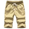 Shorts de Algodão de Verão Homens Moda Fashion Boardshorts Respirável Masculino Casual Confortável Plus Size Cool Curto Masculino 210714
