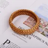 Ethnic Style Hand-woven Rattan Bracelet Simple Big Round Rattan Bracelet Ladies Jewelry Q0719