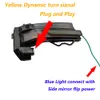 2 sztuk / partia dla Audi Q2 Q3 Q3 F3 Dynamic Dynamiczne LED Mrinker Turn Signal Light Widok z tyłu Wskaźnik Lusterka Repeater Lampa samochodowa