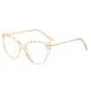 أزياء النظارات الشمسية إطارات لطيف القط العين النظارات النساء TR90 النظارات الإناث النظارات قصر النظر الإطار البصري