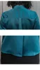 Odzież damska Plus Size Szyfonowa Bluzka V-Neck Office Praca Summer Shirts Topy i S 3052 50 210506