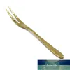 6 sztuk / zestaw widelec stal nierdzewna Ekspsscale Obiadowa Naczynia Desery Fork Luxury Cutlery Teaspoon Snail Cake Cake Fruit Cena fabryczna Ekspert Quality Najnowsze styl