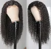 13x4 koronkowa peruka czołowa Jerry Curly Brazilian Remy Human Hair 8-26 cal 130% peruki Gęstość