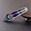 911 cm naturale colorato fluorite intaglio bastone tubo regalo reiki pietra minerale guarigione tubi di cristallo di quarzo per fumare energia medi2994521