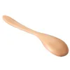 Spoons 5Pcs Kitchen Wooden Spoon Rice Soup Tableware Home Cutlery Cooking Utensils