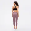 L2026 Seksi Çapraz Kayış Tankı Kadın Spor Sutyeni Yoga Kıyafetleri Klasik Bayan Iç Çamaşırı Moda Koşu Çıkarılabilir Bardaklar Ile Spor Yelek Tops