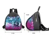 Многофункциональная мочилас Европейская американская модная сумка красочные блестки с однорубежной диагональной женской сумочка рюкзак