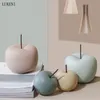 Nordic Ceramic Apple Nowoczesny Minimalistyczny salon TV Szafka Home Soft Owoce Dekoracja 210414