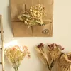 Flores decorativas grinaldas diy buquê buquê margarida margarida bundle outono flor falsa para sala de estar decoração plantas artificiais