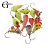 2Pcs Ant Eggs Shaped Tungsten Ice Fishing Jig Japan Hook Winter Baits Artificial Lure Acces