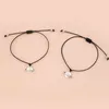 Dames Verstelbare Orb Armband met Gift Wenskaarten Planeet Armbanden Bangle voor vriend Lover Paar Mode-sieraden