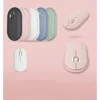 2021 mais novos mouses Pebble Mouse 2.4G sem fio mouses ultrafinos botões finos silenciosos para home office