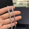 UMGODLY Luxus Marke Hohe Qualität Weiß Herz Weizen Ohren Halskette Micro Zirkonia Steine Frauen Mode Schmuck Neue Ankunft X0707