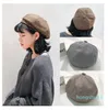 fashion Sweet Women Beanie Beret Winter Warmer Houndstooth French Artist Hats Ski Caps Gifts UK