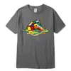 Xinyi Heren T-shirt Hoge Kwaliteit 100% Katoen Voor Mannen Korte Mouw Magic Square Design Print T-shirts T-shirts Kleding 210629