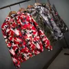 Haute qualité femmes coupe-vent veste printemps été camouflage mince femme camouflage papillon manteaux à capuche 211014