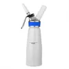 500 ml Aluminium Crème Pistool Verse Crème Foamer Laders Schuim Slagroom Dessert Crème Dispenser Klopper Cake Maken Decorating Tool