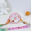 Bella borsa a tracolla in gel di silice per bambini Cartoon Fruit Baby Kids Crossbody Bags Cute Boys Girls Donut Coin Purse Mini Wallet