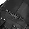 Oryginalny skórzany plecak męski skórzany krowi skórzany laptopa plecak podróżny plecak man shool torba skórzana czarna czarna