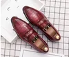 Suzeded lederen schoenen mannen loafers formele zakelijke casual effen jurk schoen voor man slip op comfortabele luxurys flats boot