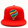 LDSLYJR綿熱気球刺繍野球キャップヒップホップキャップ大人と子供のための調節可能なスナップバック帽子119