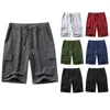 Herren Classic Classic Cotton Stretch Jogger Draw String Strick Shorts X0705