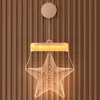 3D LED String Licht Saugnapf Hängen Lichter Hause Atmosphäre Bars Acryl Weihnachten Dekoration Schlafzimmer Kinder Innen Lampen