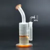 10" Hookah Glass Bong Dab Rig with Quartz Banger Percolator Water Pipe Recycler Oil Rigs Ash Catcher Splash Guard Smoke Pipes Bongs