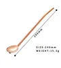 304 Stainless Steel Filter Straw Summer Cold Drink Straw Spoon Creative Coffee Mixing Spoons Bar Kitchen Tool 5 Colors