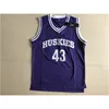 NCAA The 6th Man Movie 43 Kenny Tyler Jersey Marlon Wayans College Basketball Jerseys Cheap Sports Uniform Purple Color Fast Shipping
