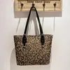 Torebki wieczorowe Cheetah Print Tote na ramię dla kobiet Trend 2022 luksusowa moda wysokiej jakości marka duże designerskie torebki damskie