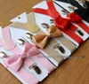 16Colors Kids Suspenders Trecy Bow Set para 110t Baby Brace Yack Yack Boys Girls Acessórios 4180804