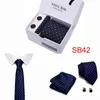 Moda masculina conjunto de gravatas de pescoço tamanho extra longo 146 cm * 7,5 cm gravatas vermelho azul paisley seda jacquard tecido gravata terno festa de casamento