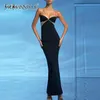 Sexy Party Black Spaghetti Strap Dress Pour Femmes Col En V Sans Manches Mince Taille Haute Robes Femme D'été 210520