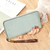 Wallets Brand Designer Wristband Women Many Departments Clutch Wallet Female Long Large Card Purse Ladies Handbag