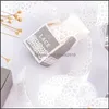 Gift Wrap Event Festive Party Supplies & Garden3.5Cm 1M 1 Pcs White Lace Hollow Out Design Washi Tape Adhesive Diy Scrapbook Masking Home De