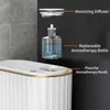 Pattumiera intelligente per aromaterapia Bagno Toilette Bidone della spazzatura con sensore da tavolo con deodorante per auto 211229